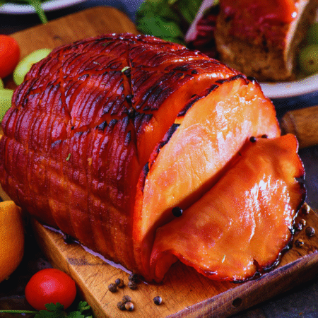 Smoked BBQ Ham